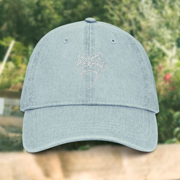 Cappello Jeans con Ghianda ricamata - immagine 2